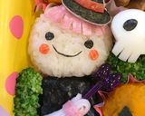 キャラ弁♡ハロウィン魔法使いの女の子作り方12写真