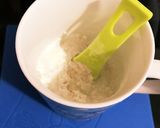 米粉と米油で簡単おやつ☆モコモコ風ケーキ作り方1写真