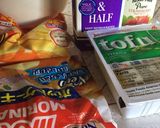 ホットケーキミックス炊飯器ハムコーンパン作り方1写真