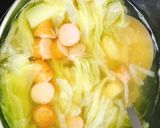 時短！簡単！家族絶賛☆コンソメスープ☆作り方4写真