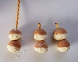 クリスマスに☆雪だるまケーキポップ。作り方4写真