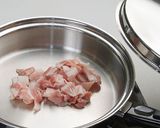 ステンレス鍋で焼きそばを炒める作り方3写真