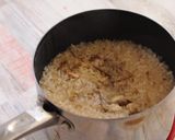 こんにゃく米で作る鶏ごぼうごはん作り方3写真