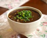 麺つゆでお出汁のきいたカレーうどん作り方8写真