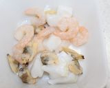 簡単ご馳走パイ♪　シーフードカレーパイ　作り方3写真