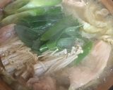 自家製豚骨スープでお鍋作り方5写真