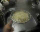 もやしとムキエビのあんかけによる錯視検討作り方2写真