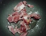 玉子と豚肉、いろいろ野菜のオイ醤油炒め。作り方5写真