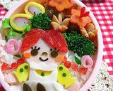 ウィンナーのお花＊キャラ弁のおかず作り方4写真