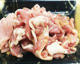 切り落とし肉で簡単ご馳走♪豚のくわ焼き作り方1写真