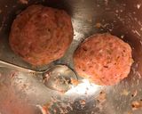 夢のよう！チーズに浮かぶハンバーグ作り方3写真