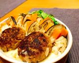夢のよう！チーズに浮かぶハンバーグ作り方6写真