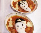 カレーライスでプチハロウィンパーティー作り方1写真