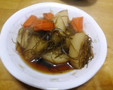 大根、にんじんと刻み昆布の煮物作り方5写真