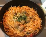ポルペッティパスタ／ミートボールのパスタ作り方8写真