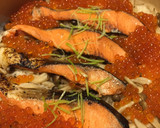 鮭とキノコの土鍋炊き込みご飯作り方5写真