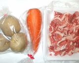 肉じゃが・カレー味♪簡単・基本作り方1写真