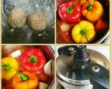 トルコ料理【パプリカのドルマ】作り方10写真
