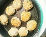 玉ねぎなし☆紫蘇とえのきのハンバーグ作り方5写真