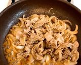 ☆豚の生姜焼きあんかけらーめん☆作り方4写真