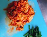 絶品☆キムチニラチヂミ作り方1写真
