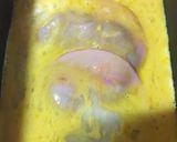 ハムで卵焼きをクルクル作り方3写真
