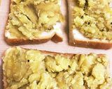 大学芋リメイク☆スイートポテトトースト作り方3写真