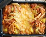 グリラーで　チーズタッカルビ作り方5写真