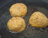 カボチーごま団子作り方7写真