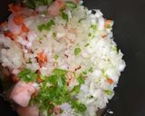 炊飯器で炊くシーフードピラフ風作り方3写真