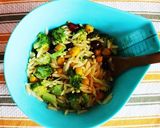 お豆のピクルスdeパスタサラダ作り方5写真