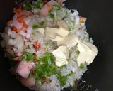 炊飯器で炊くシーフードピラフ風作り方4写真