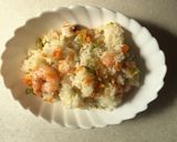 炊飯器で炊くシーフードピラフ風作り方7写真