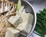鍋の素なしのキムチ鍋☆〆はチーズ入り雑炊作り方1写真