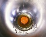 ココアとすりごまのシフォン風ケーキ♬作り方2写真