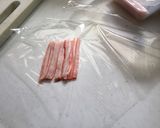 お弁当に☆ハートのカニカマ☆クッキー型で作り方5写真