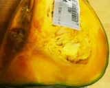 レンジで簡単♪カボチャの煮物作り方1写真