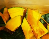 レンジで簡単♪カボチャの煮物作り方3写真