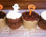 ココアとすりごまのシフォン風ケーキ♬作り方15写真