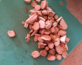 節約！納豆と椎茸の石づきのチャーハン作り方2写真