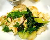 イカ鶏セロリの搾菜炒め作り方7写真