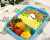そぼろごはんに　かわいい彩り♬作り方7写真