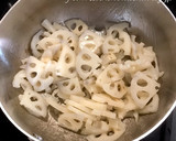 かつおぶし風味のれんこんのきんぴら作り方2写真