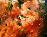 風邪ひきにあったかにらたま生姜のとろみ麺作り方8写真