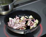 豚肉となすのガーリックオイマヨ炒め作り方1写真