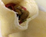 おつまみ風、納豆の巾着焼き。作り方1写真