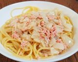 簡単！おいしい！たらこクリームパスタ作り方5写真