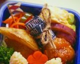 キャラ弁 めんつゆご飯で♡秋のトトロ弁当作り方4写真