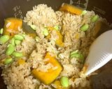 かぼちゃの炊き込みご飯作り方4写真