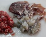 野菜たっぷり海鮮沖縄ちゃんぽん作り方1写真